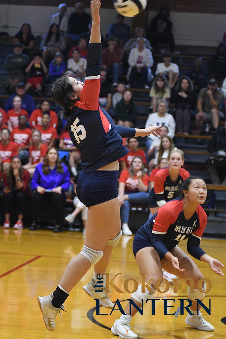 Western tops Kokomo in volleyball action