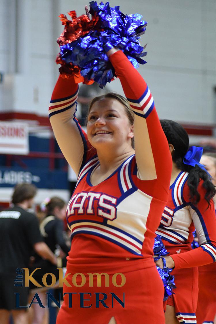 Kokomo vs. Peru basketball: The Cheerleaders