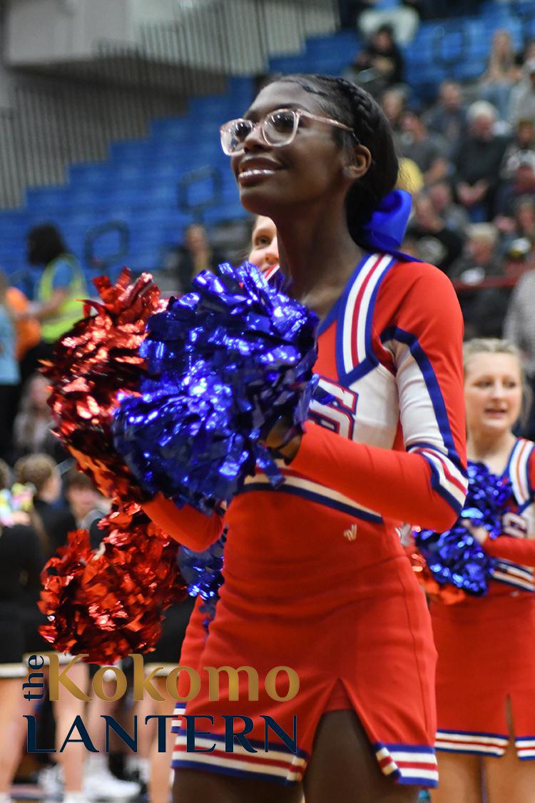 Kokomo vs. Peru basketball: The Cheerleaders