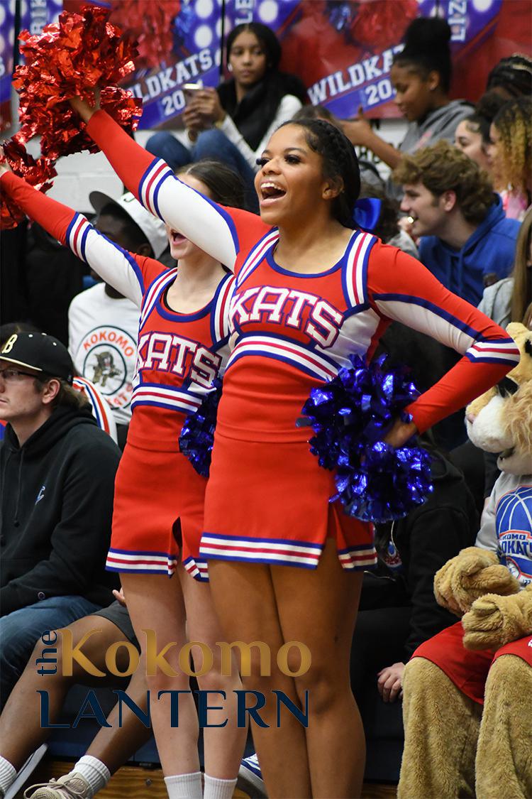 Kokomo vs. Peru basketball: The Cheerleaders