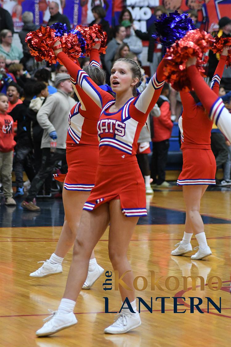 Kokomo vs. Peru basketball: The Cheerleaders