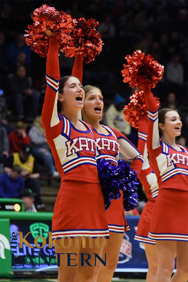 Kokomo High School cheerleaders, Dec. 30, 2023