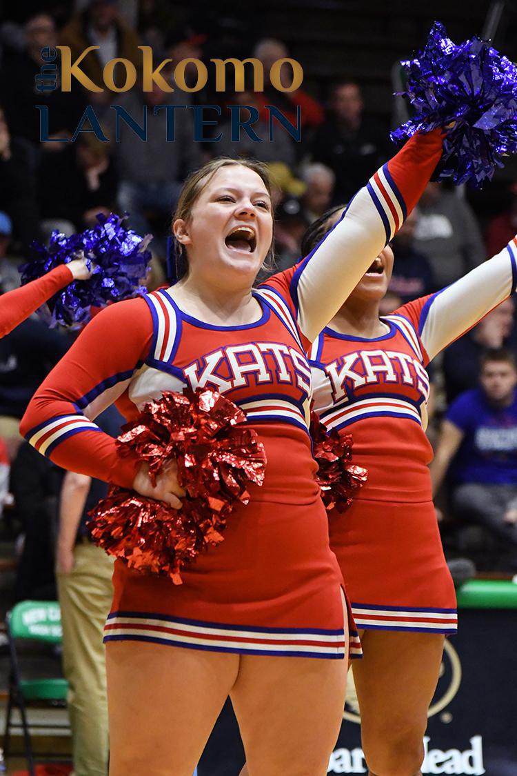 Kokomo High School cheerleaders, Dec. 30, 2023