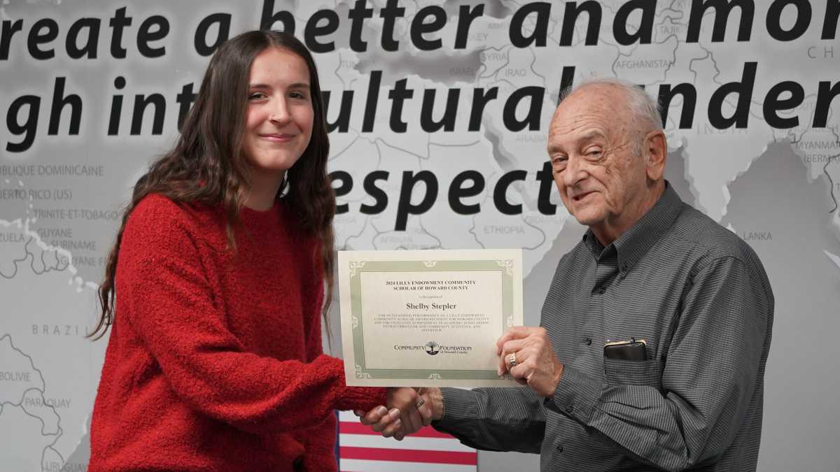Stepler awarded Lilly scholarship