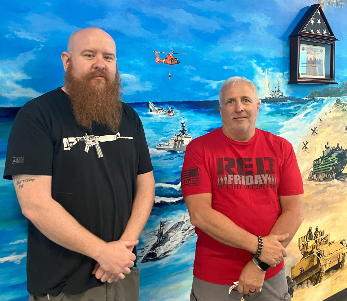 Moore makes memorial mural