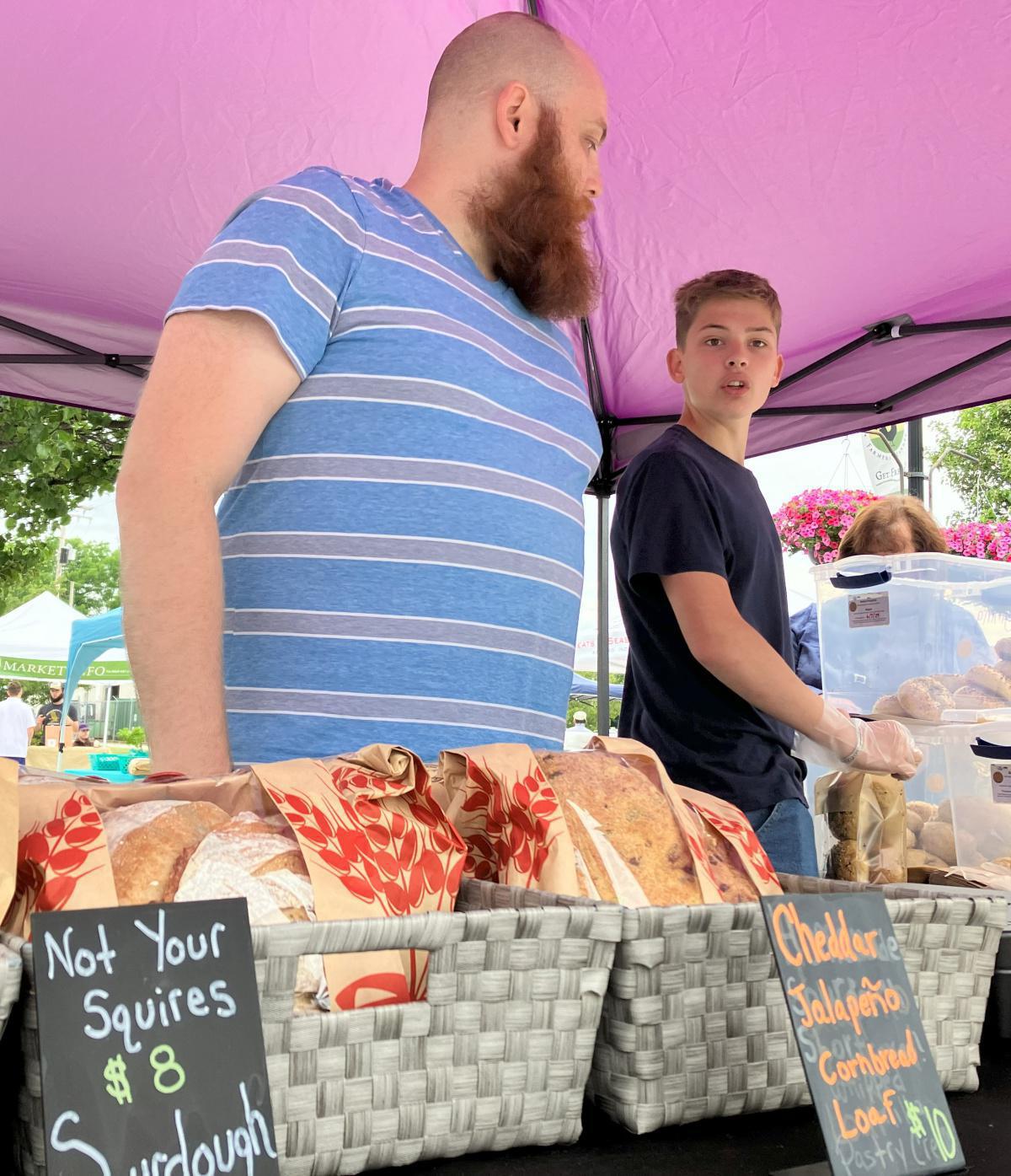 Farmers Market celebrating Father's Day