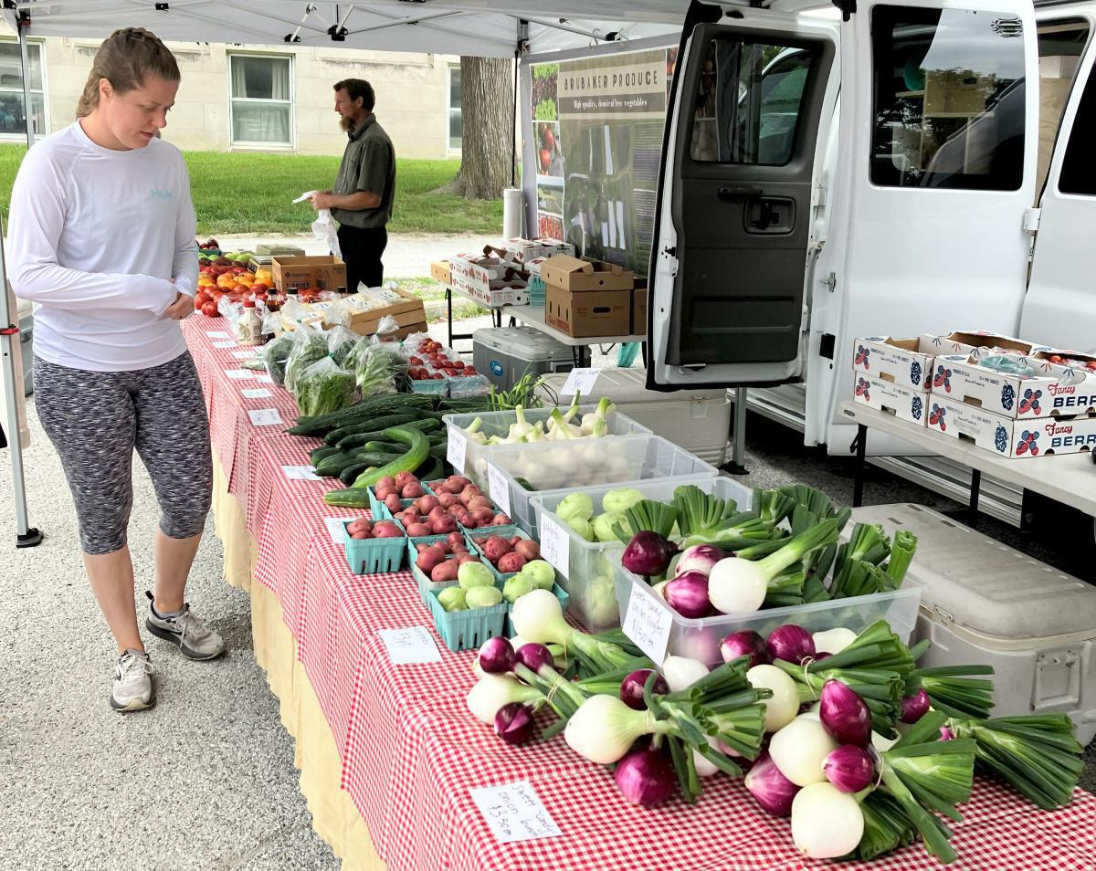 Farmers Market celebrating Father's Day
