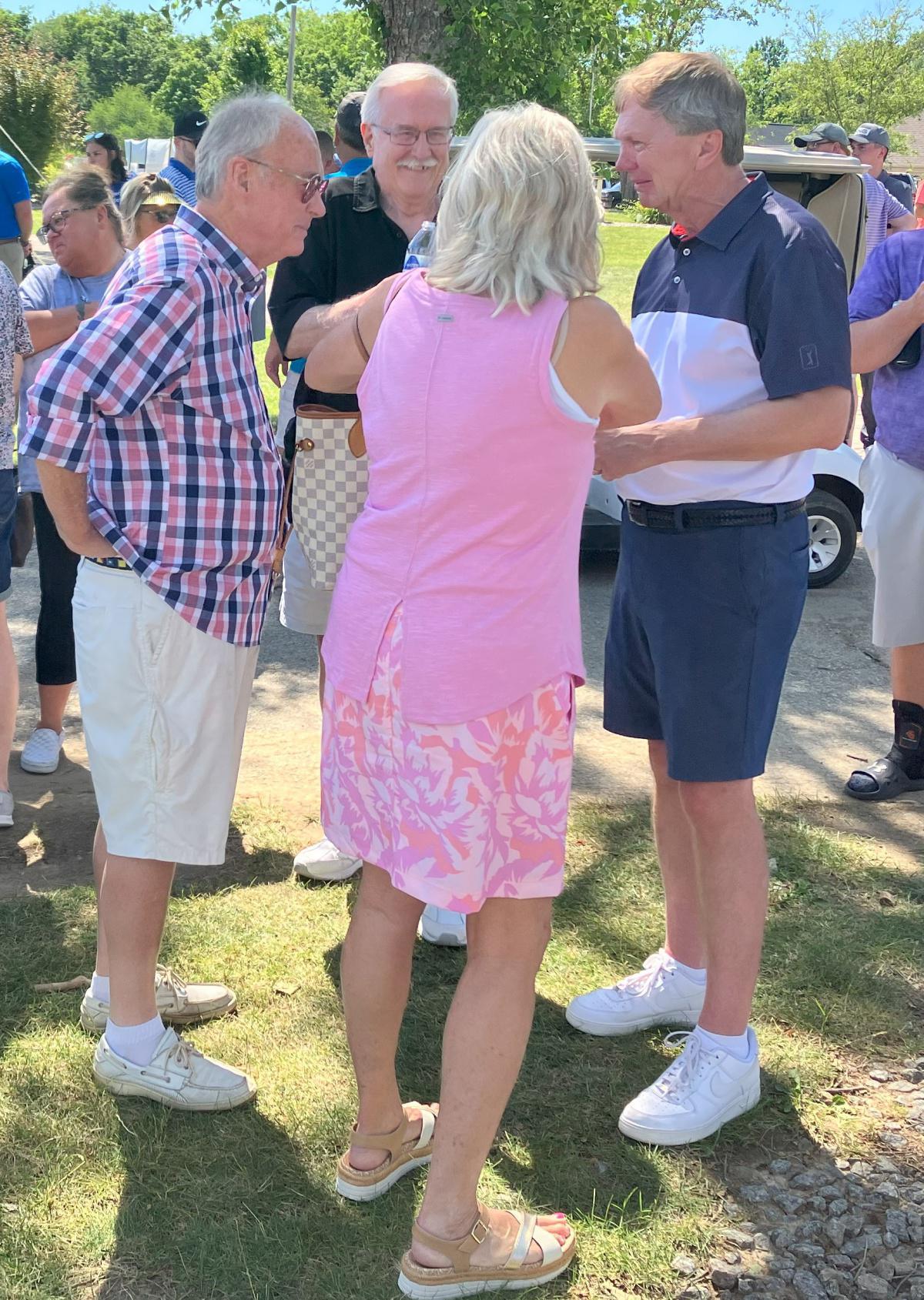 Rayl surprised with Sagamore Rayl surprised with Sagamore
