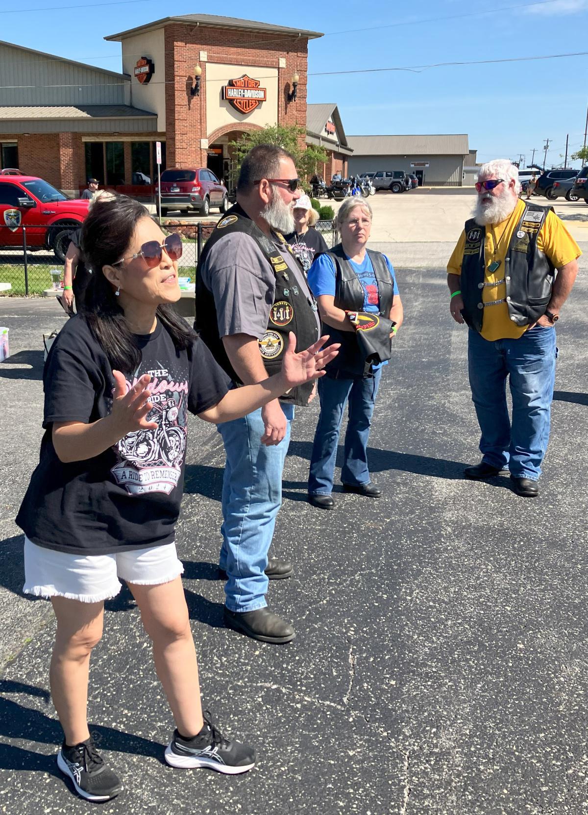 Bikers enjoy Widow’s Ride