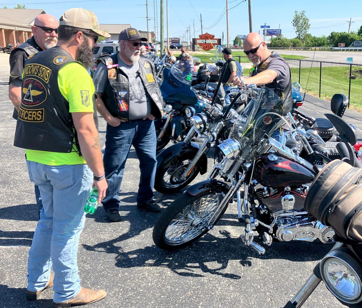 Bikers enjoy Widow’s Ride