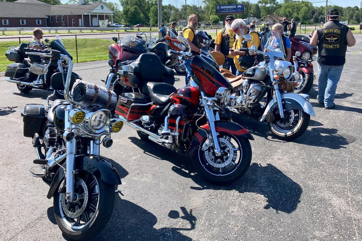 Bikers enjoy Widow’s Ride