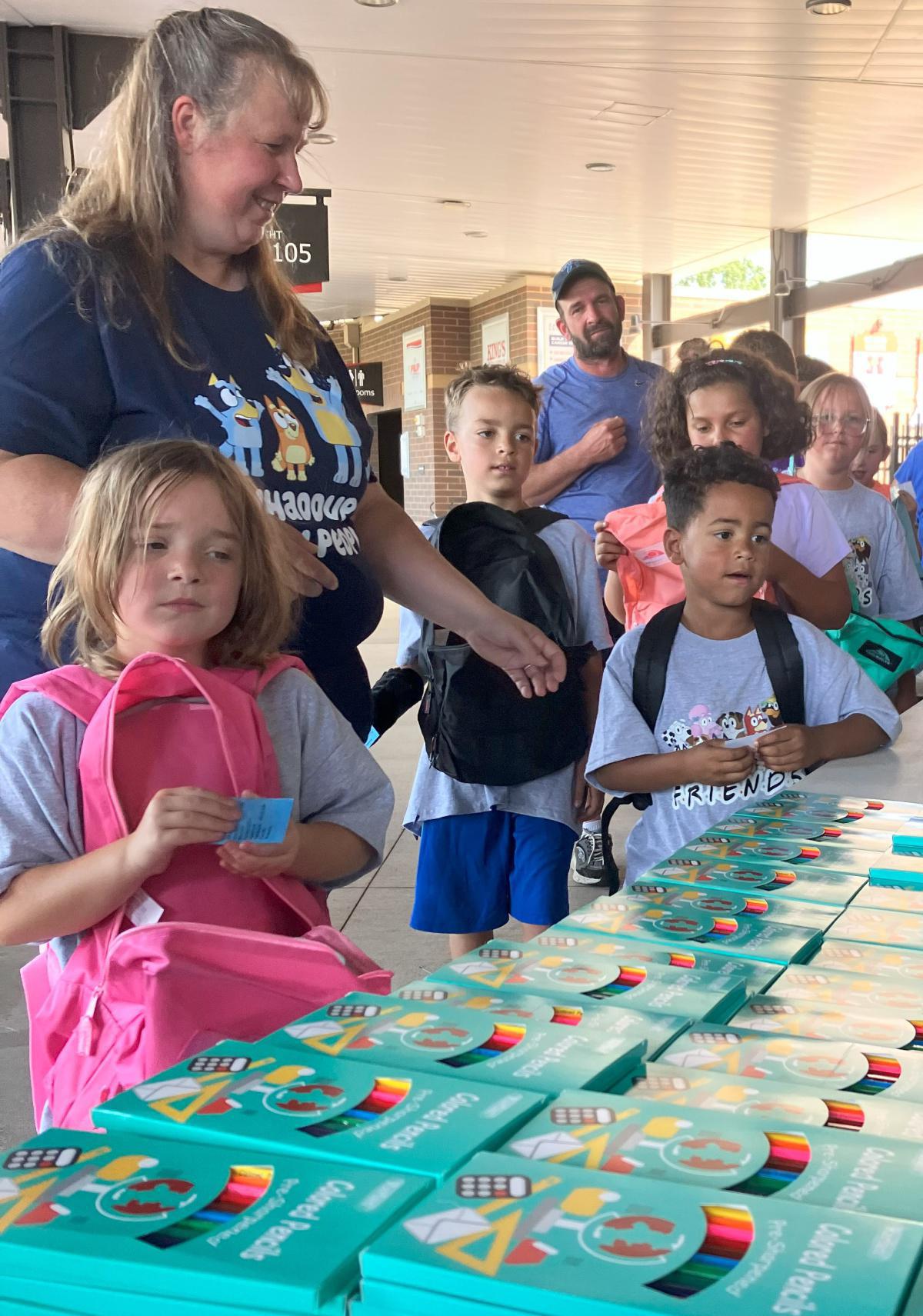 Back to School a hit at the ballpark