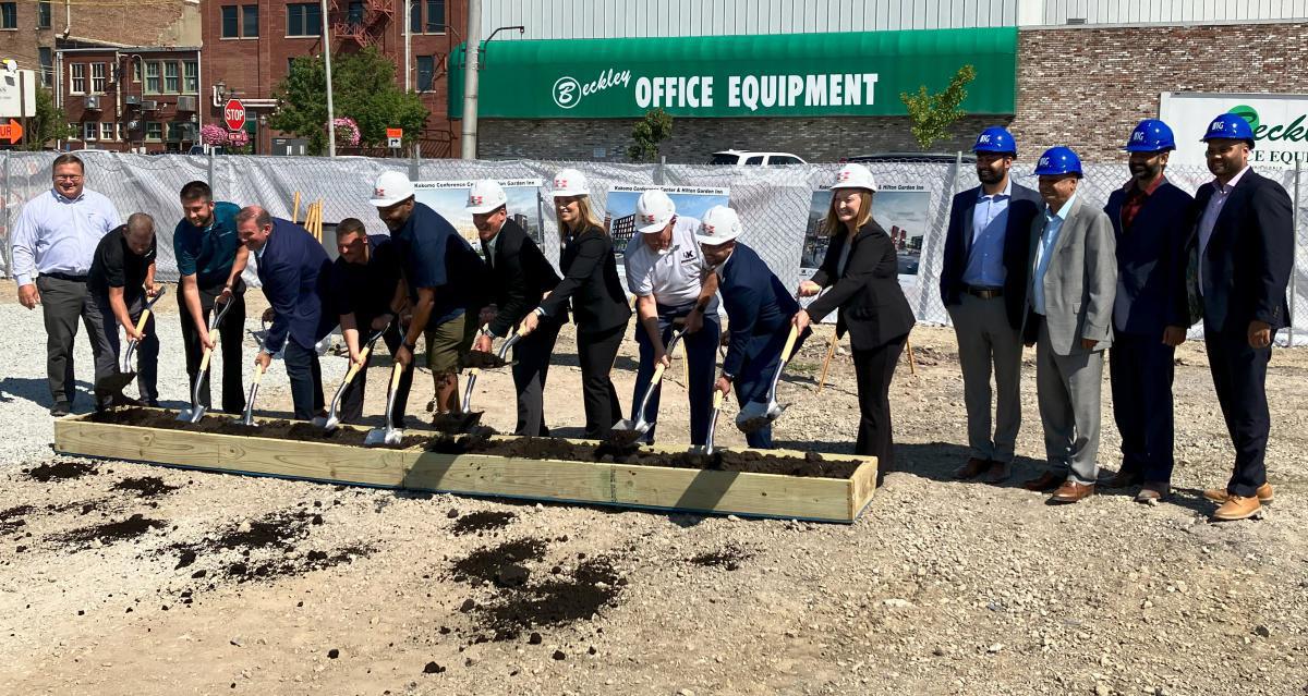 Hotel and convention center breaks ground