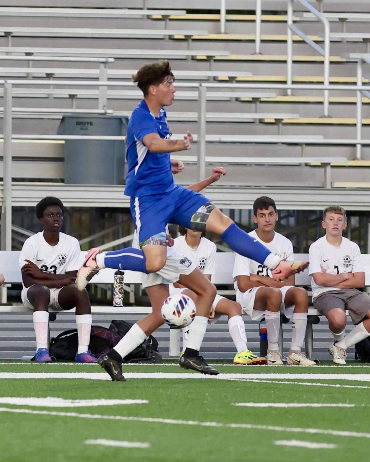 Kats squash Panthers in soccer opener