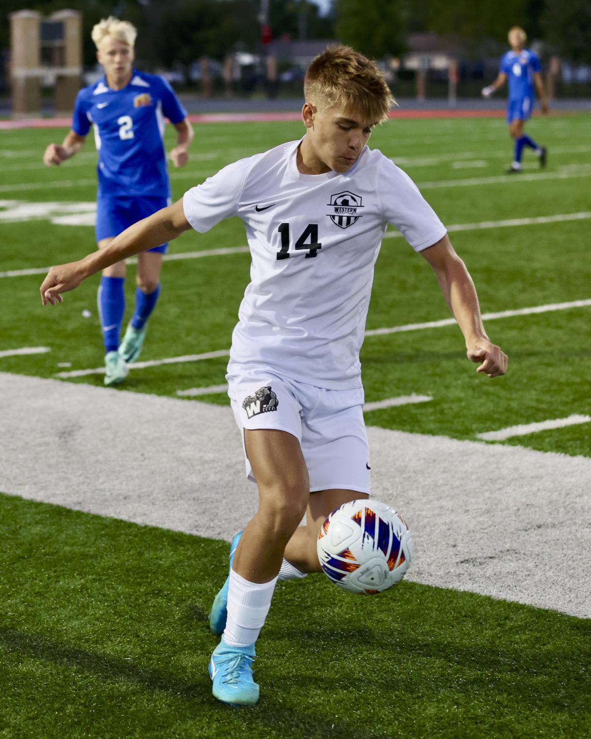 Kats squash Panthers in soccer opener