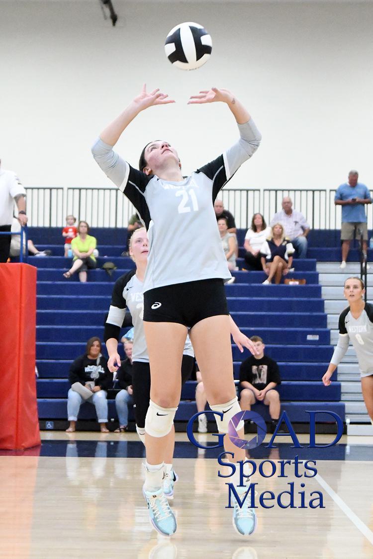 Western vs. Kokomo varsity volleyball, August 20, 2024 WESTERN PHOTOS