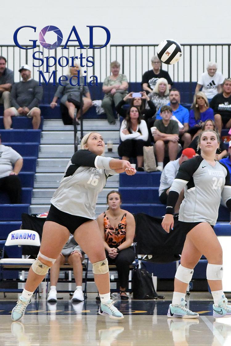 Western vs. Kokomo varsity volleyball, August 20, 2024 WESTERN PHOTOS