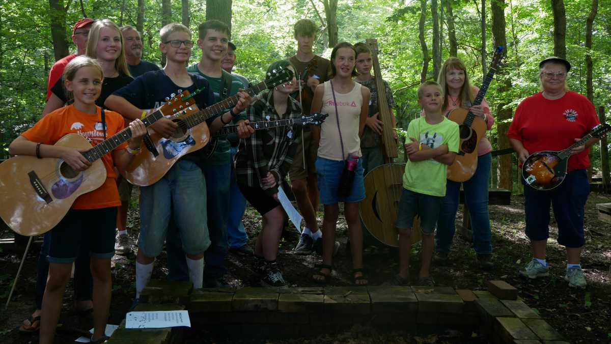 Winding Creek serenades a crowd