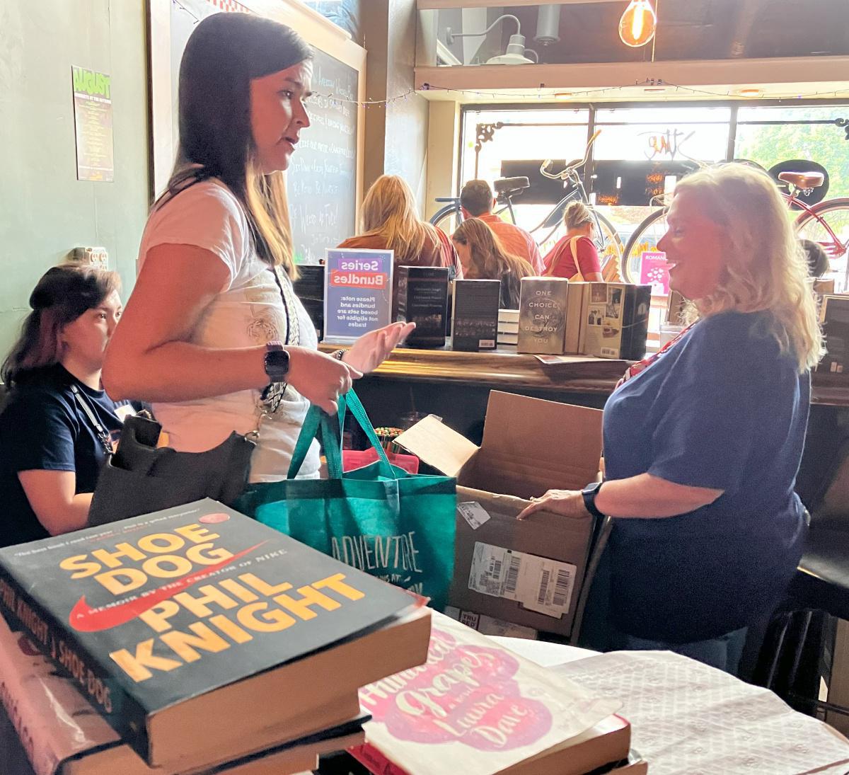 Books and Booze hit the spot