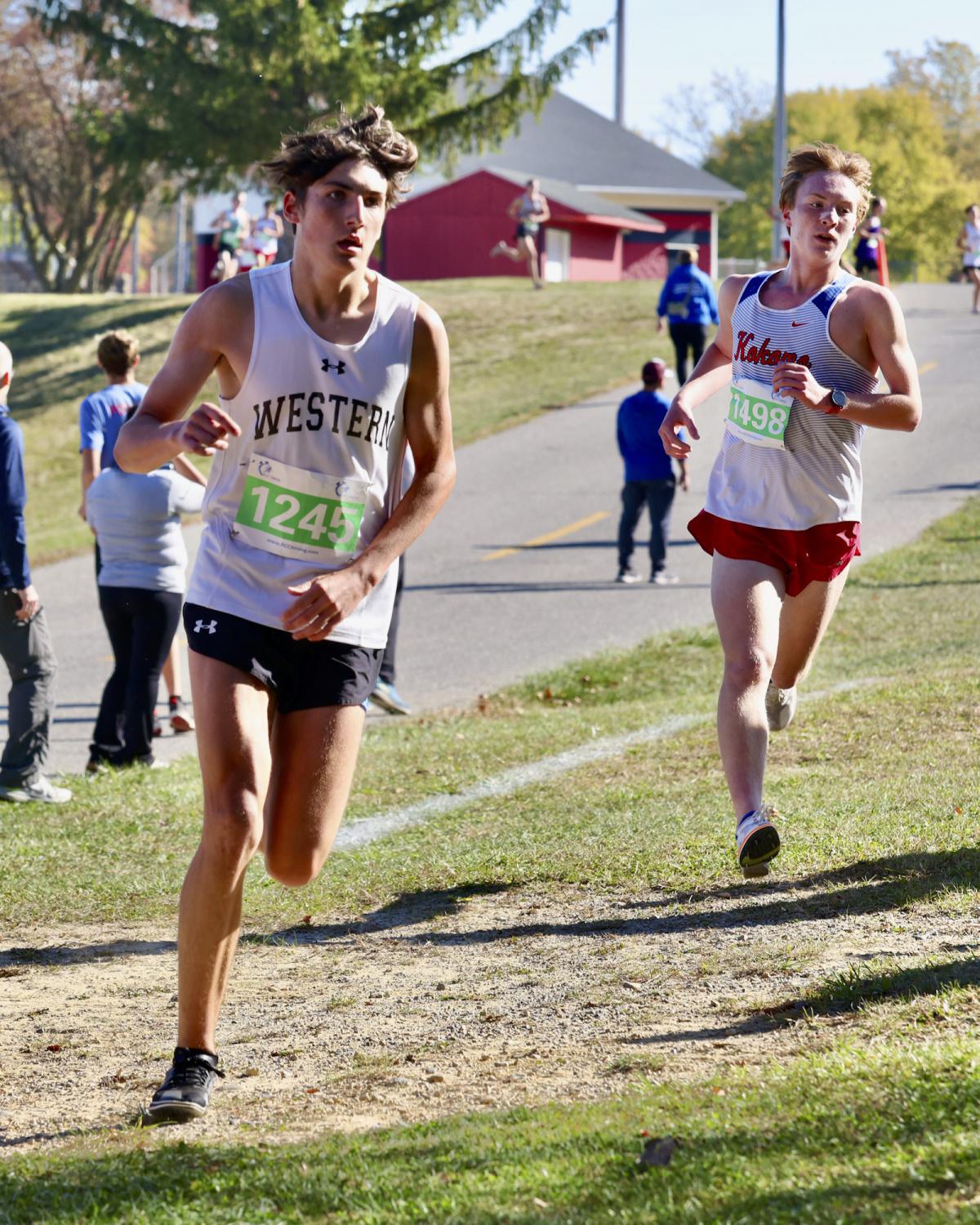 Western tops locals at cross country sectionals