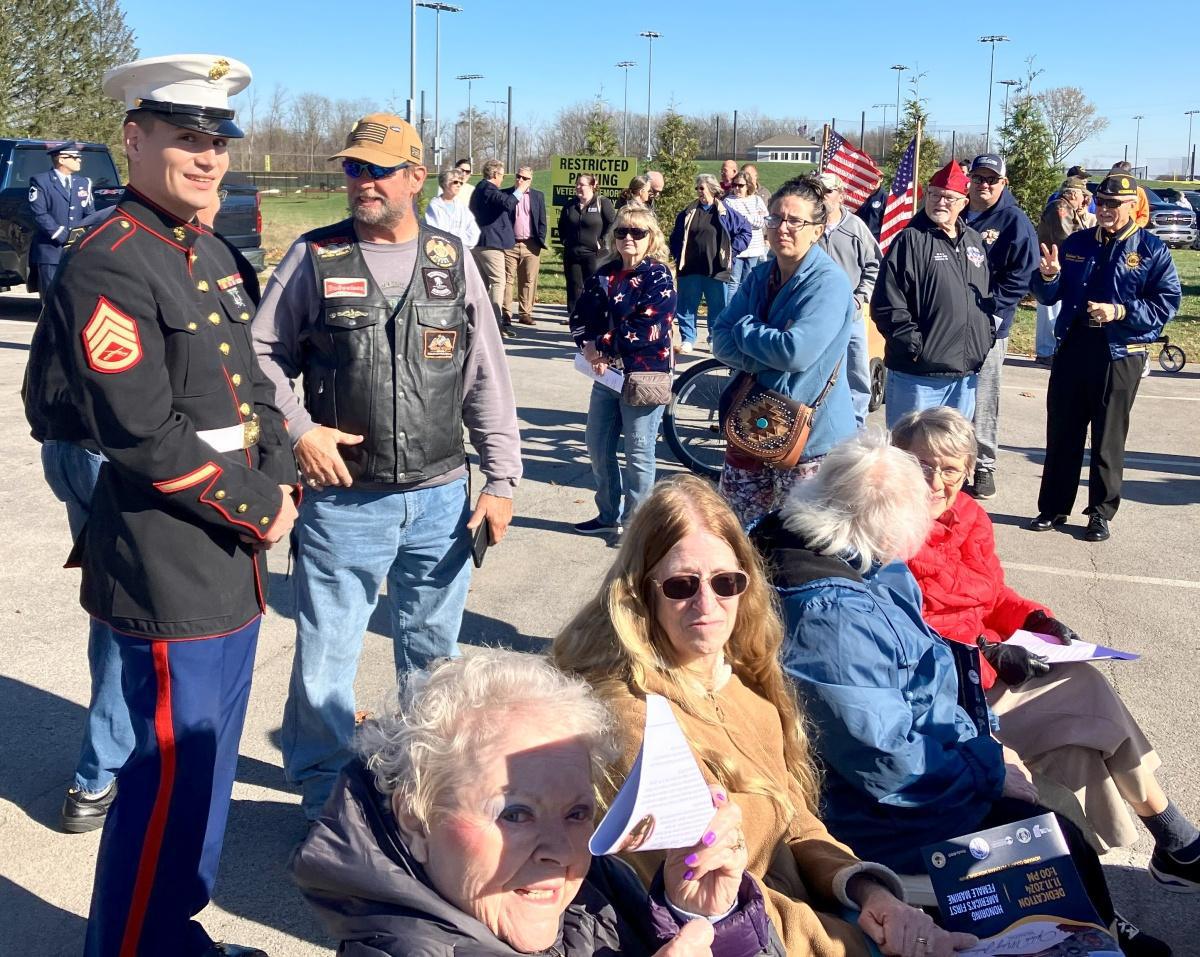 Newest memorial unveiled at veterans park