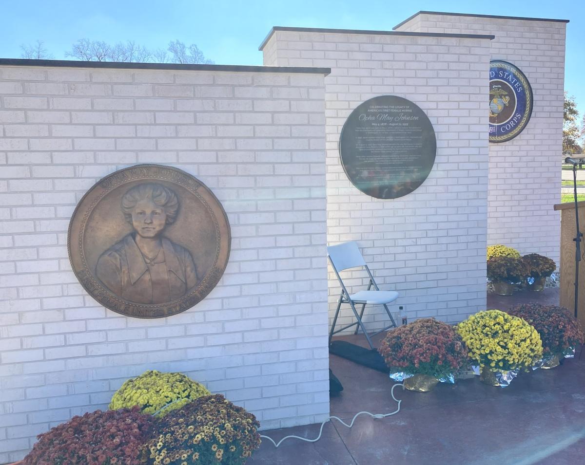 Newest memorial unveiled at veterans park