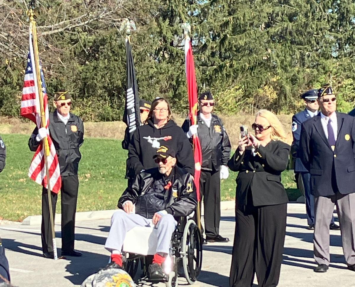 Newest memorial unveiled at veterans park