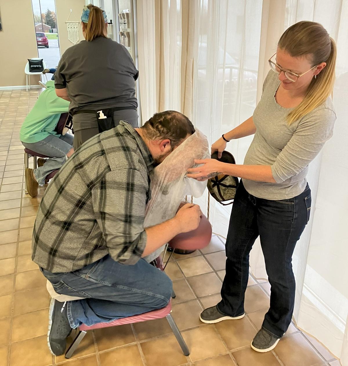 Facials … and an oil change? Facials … and an oil change?