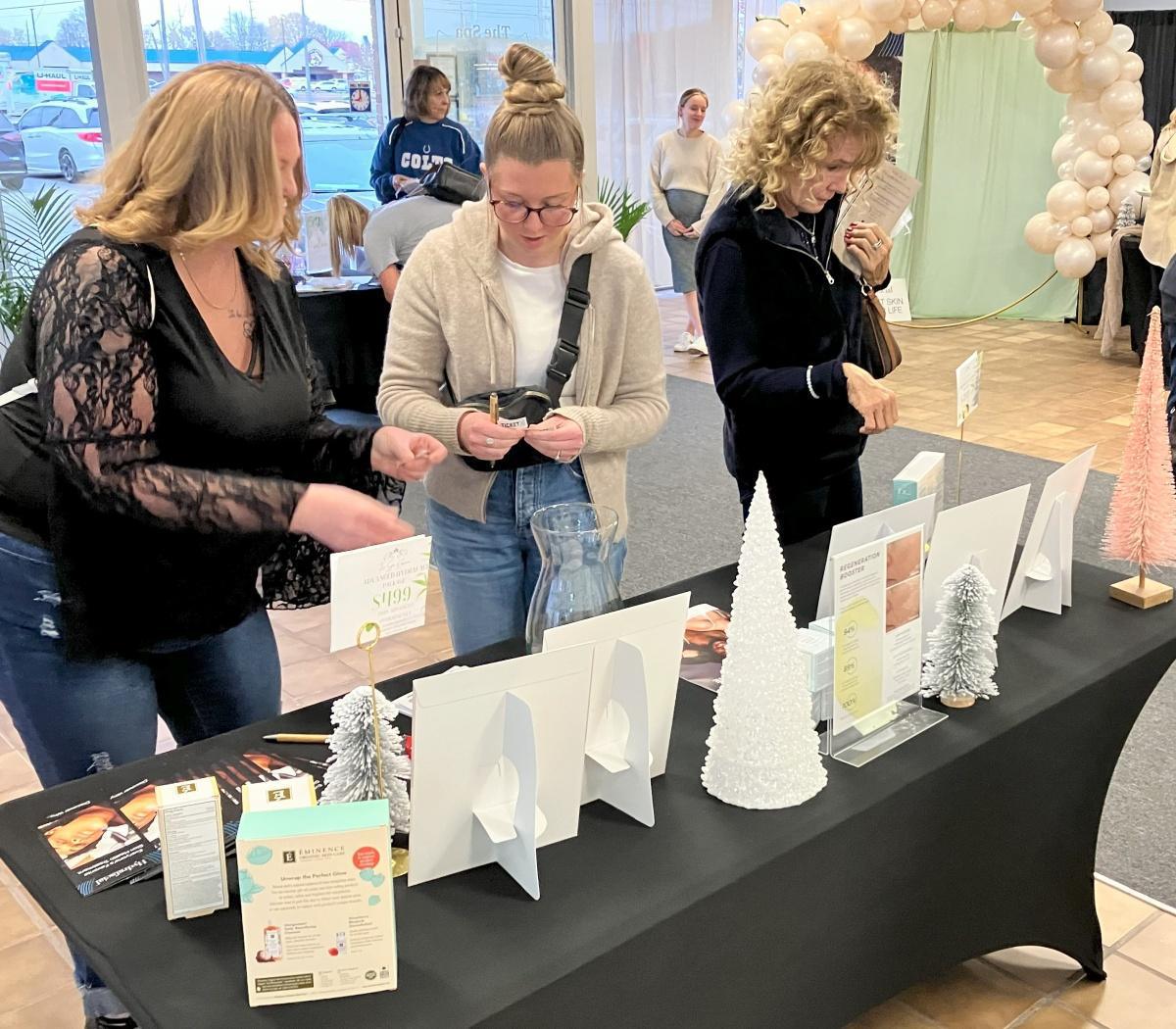 Facials … and an oil change? Facials … and an oil change?