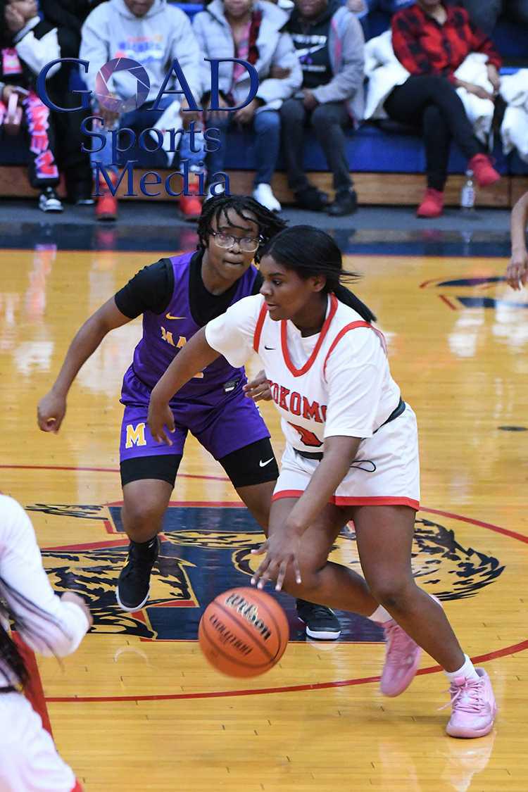 Lady Kats handle Marion at home