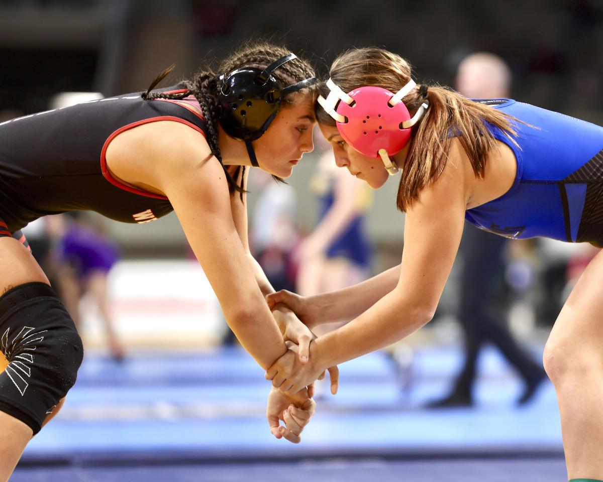 Six compete for girls wrestling gold