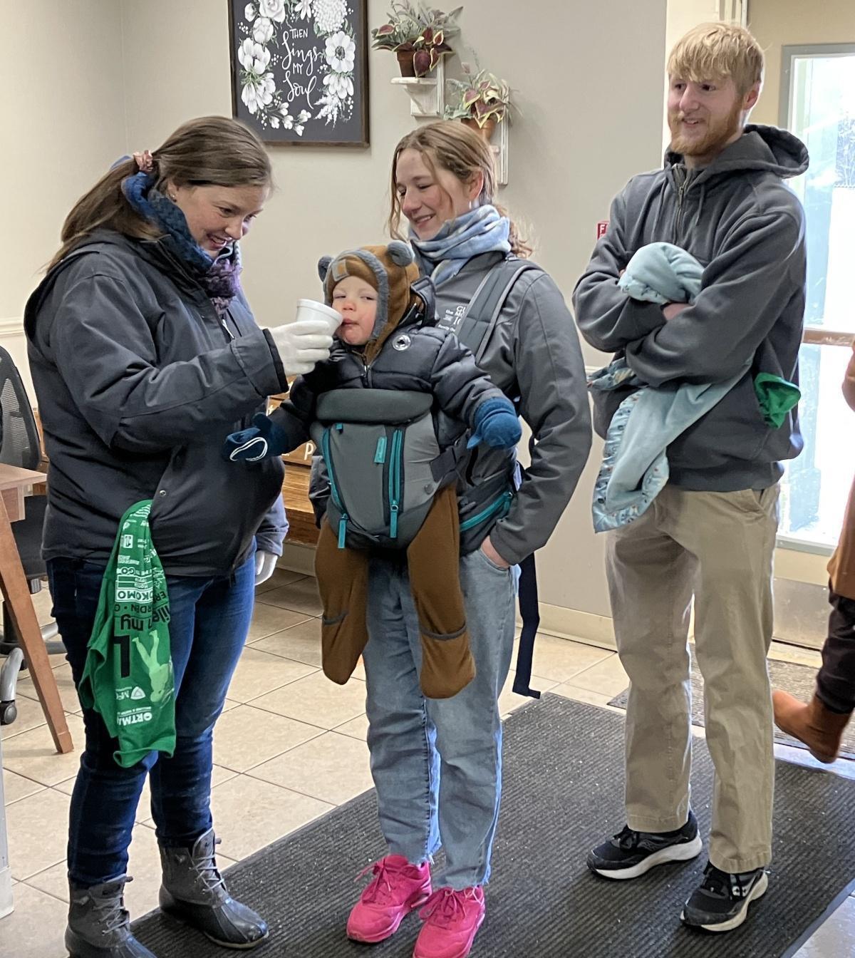 A mile of compassion for the homeless