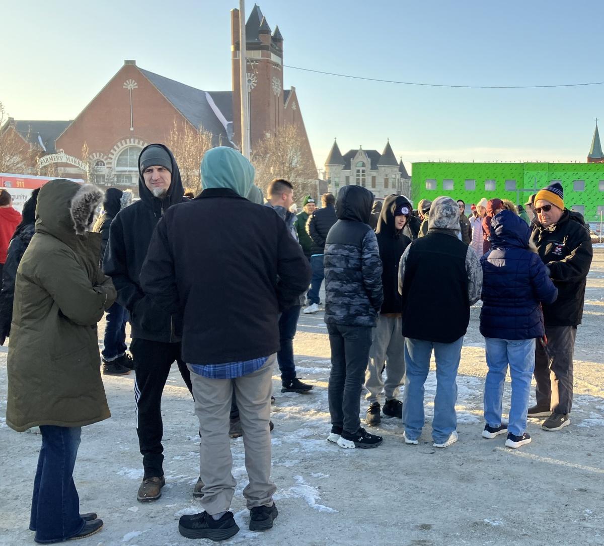 A mile of compassion for the homeless