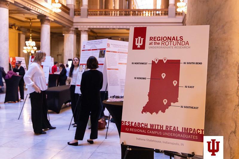 IU Kokomo students show at Statehouse