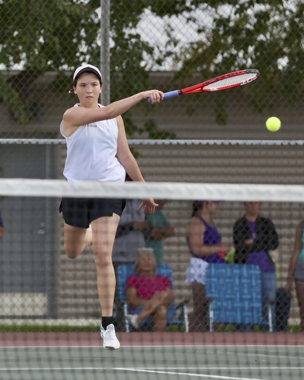 Tigers top Panthers in girls tennis