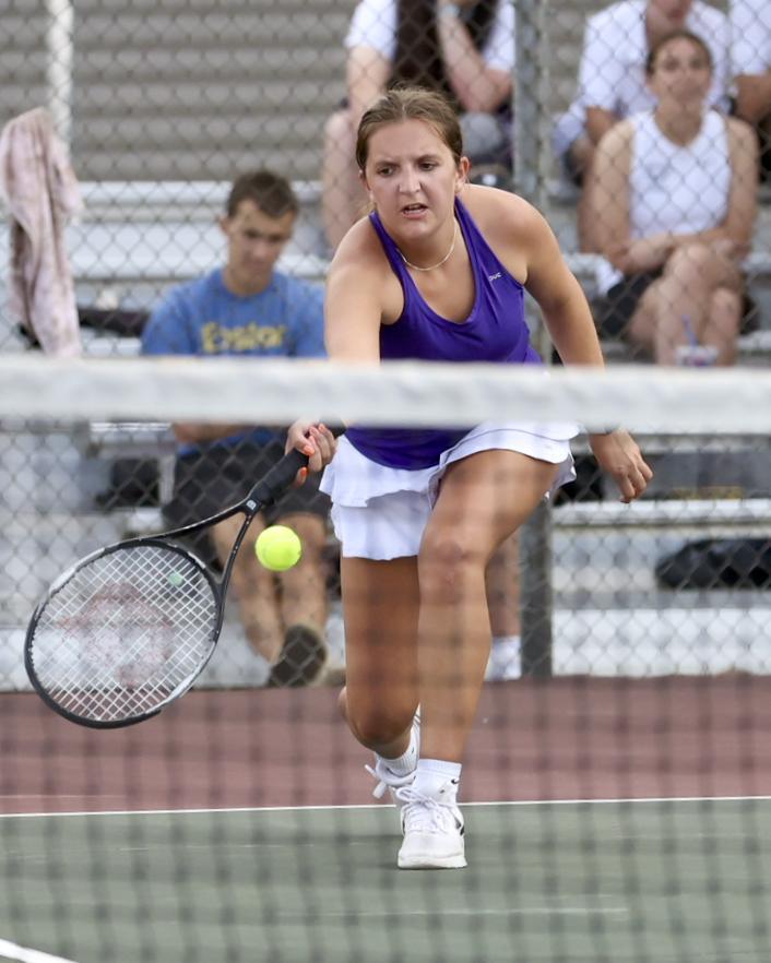 Tigers top Panthers in girls tennis