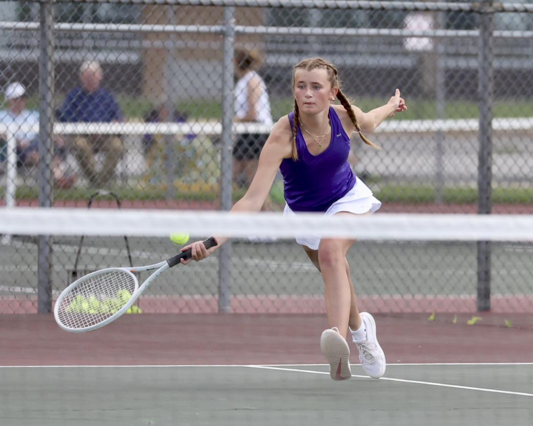 Tigers top Panthers in girls tennis
