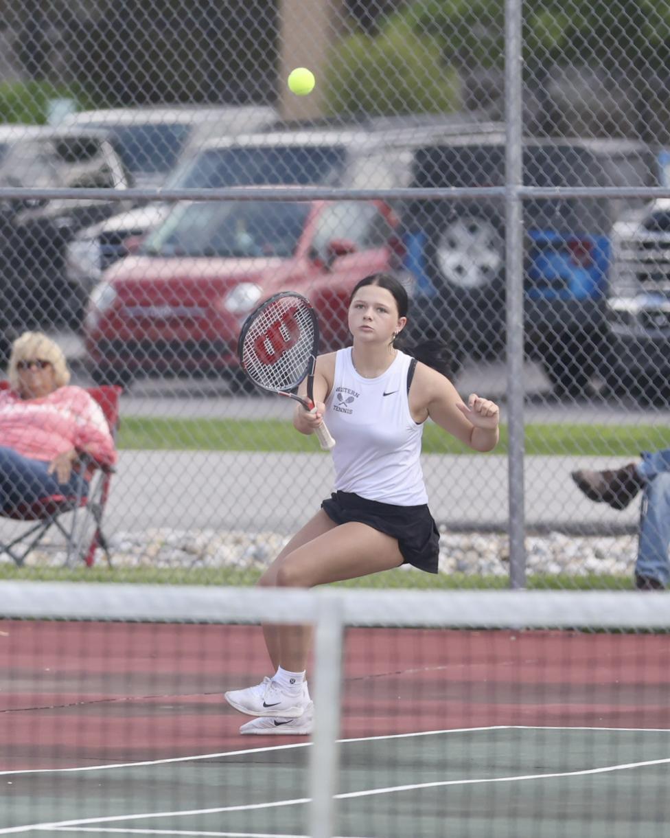 Tigers top Panthers in girls tennis