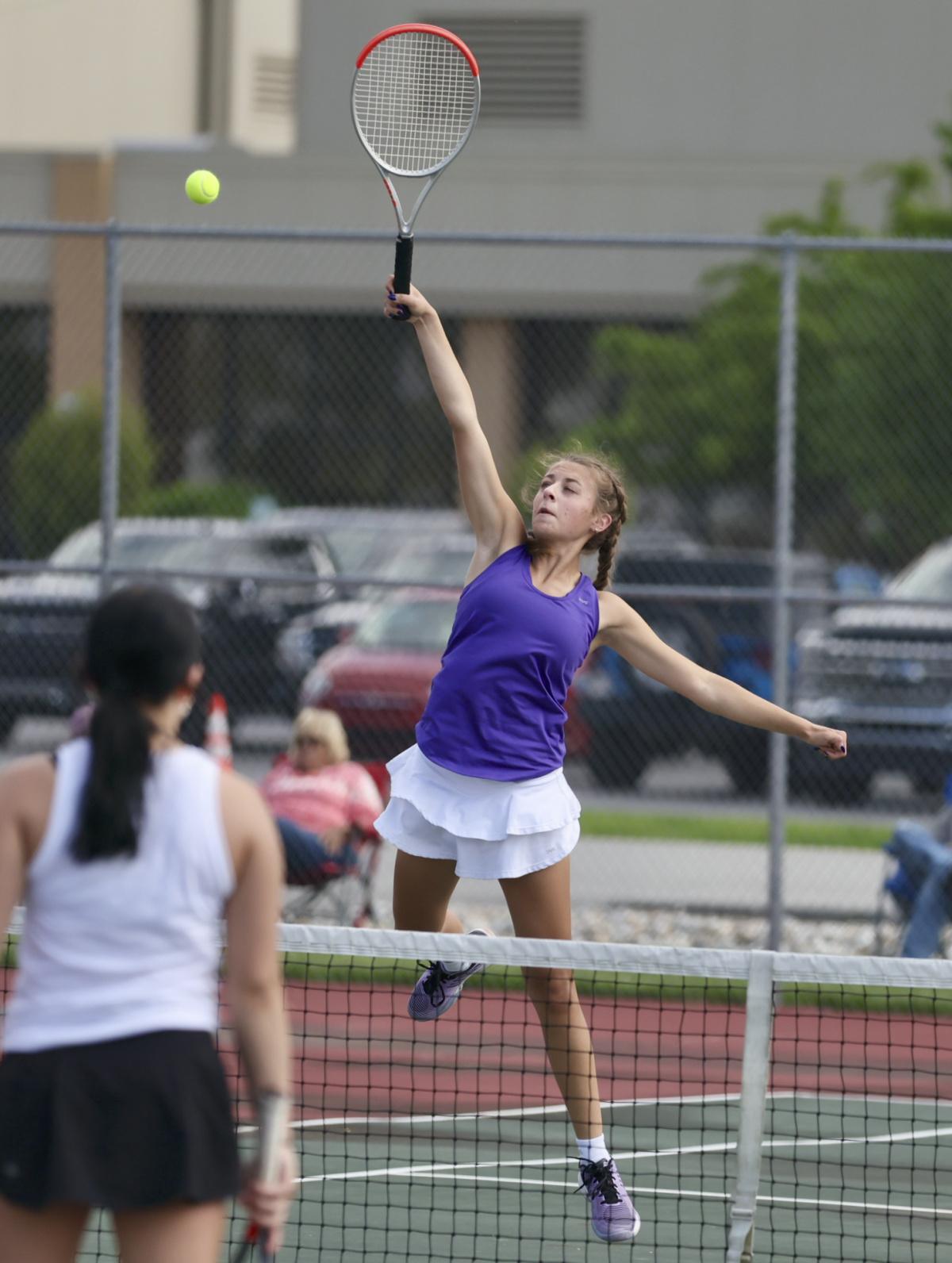 Tigers top Panthers in girls tennis