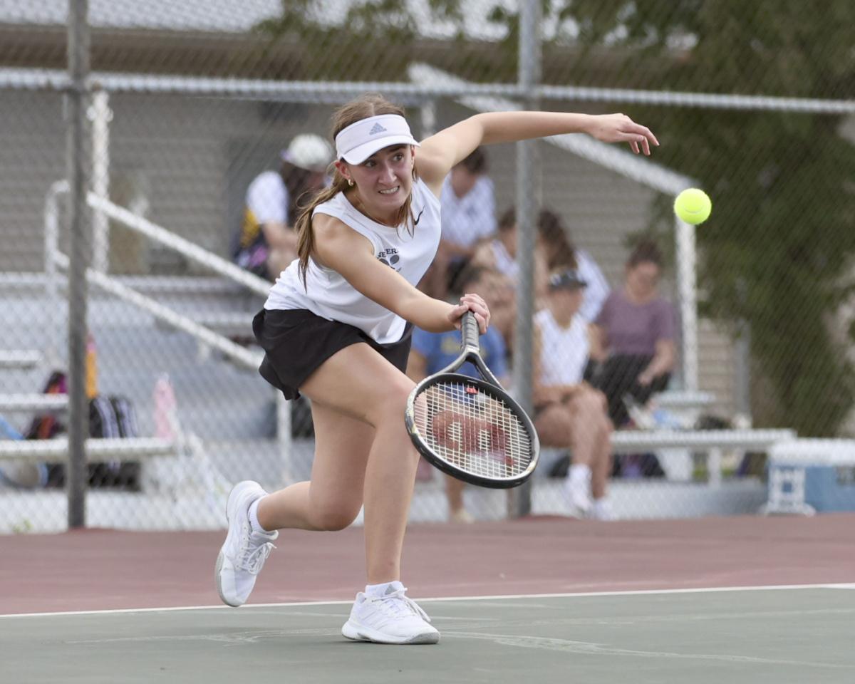 Tigers top Panthers in girls tennis