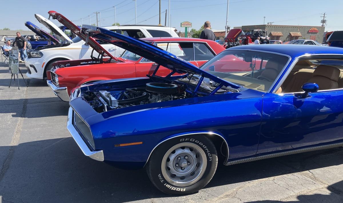 Hot rods on the Button