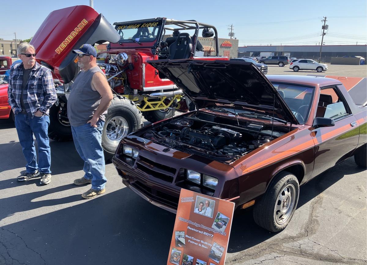 Hot rods on the Button