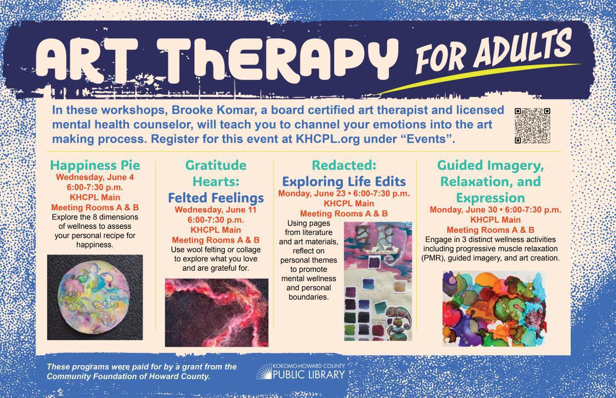 Art therapy at the library