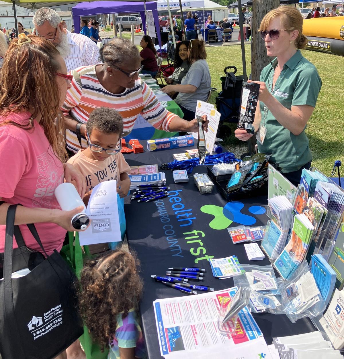 Community Expo endures the heat