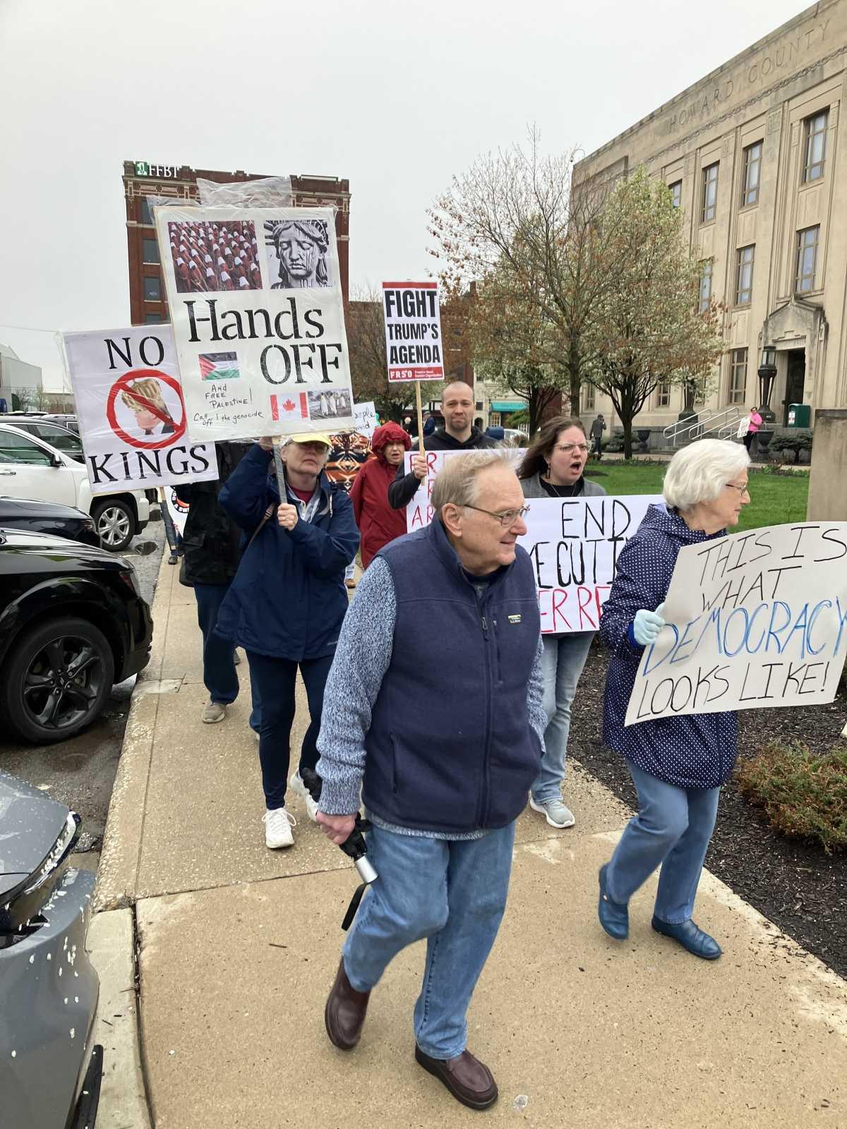 Protest march coming to downtown