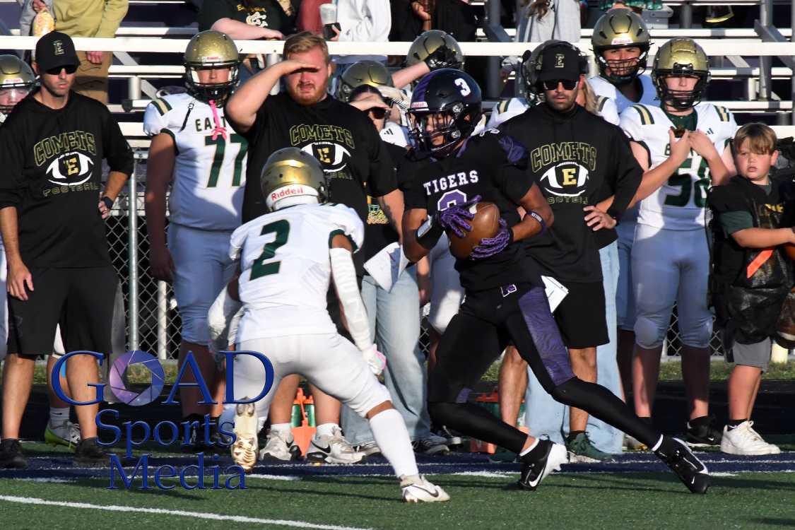 Eastern rolls Northwestern