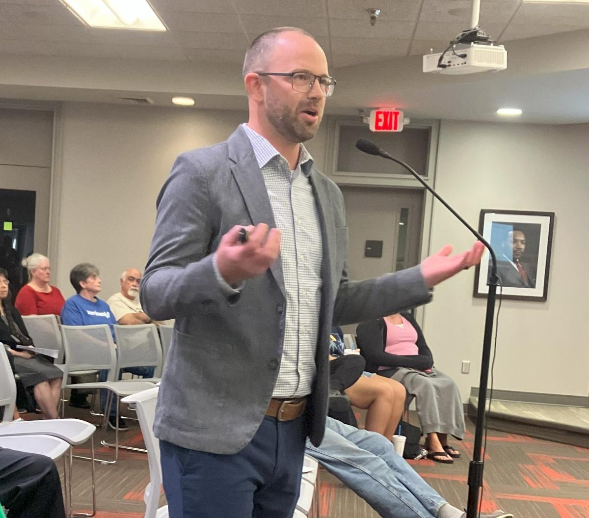 Trash fee fills council chambers