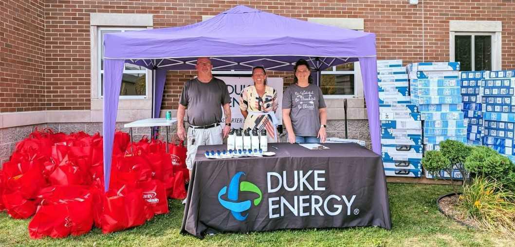 Duke donated fans