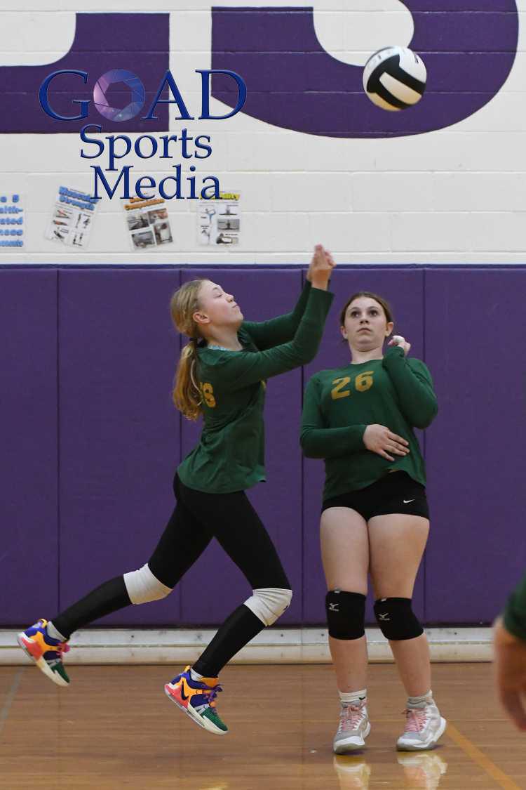 Eastern sweeps NW in MS volleyball