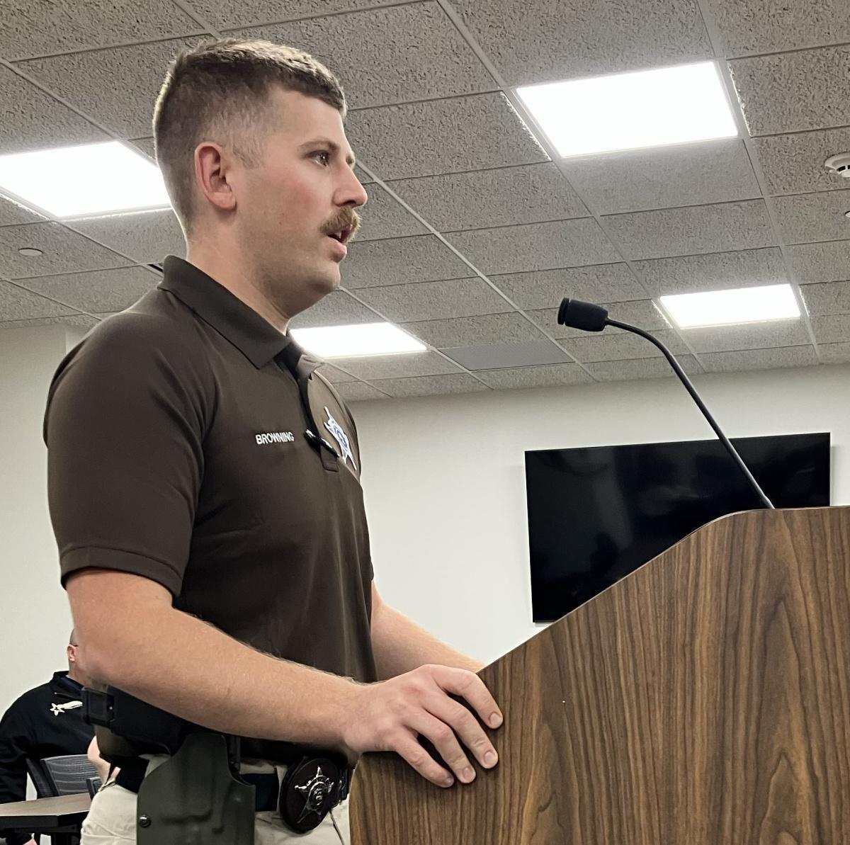 Sheriff gets a new deputy